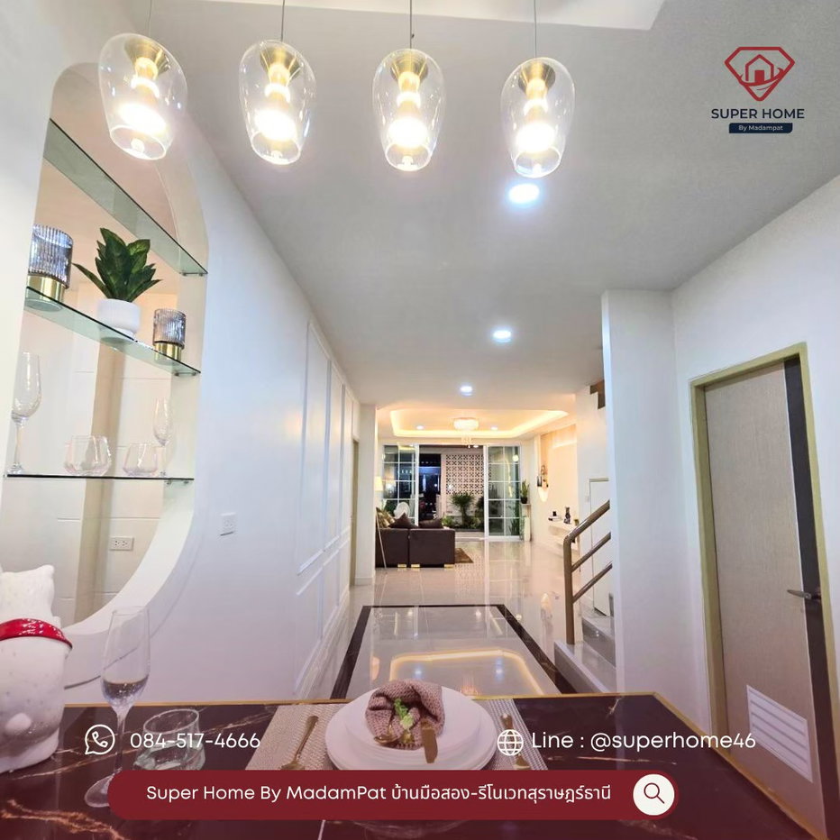 รูป ขายบ้านพร้อมอยู่ เมืองสุราษฎร์ธานี 3 นอน ใกล้เมือง 5 นาที พร้อมเฟอร์ 2.99 ล้าน - รูปที่ 10/20