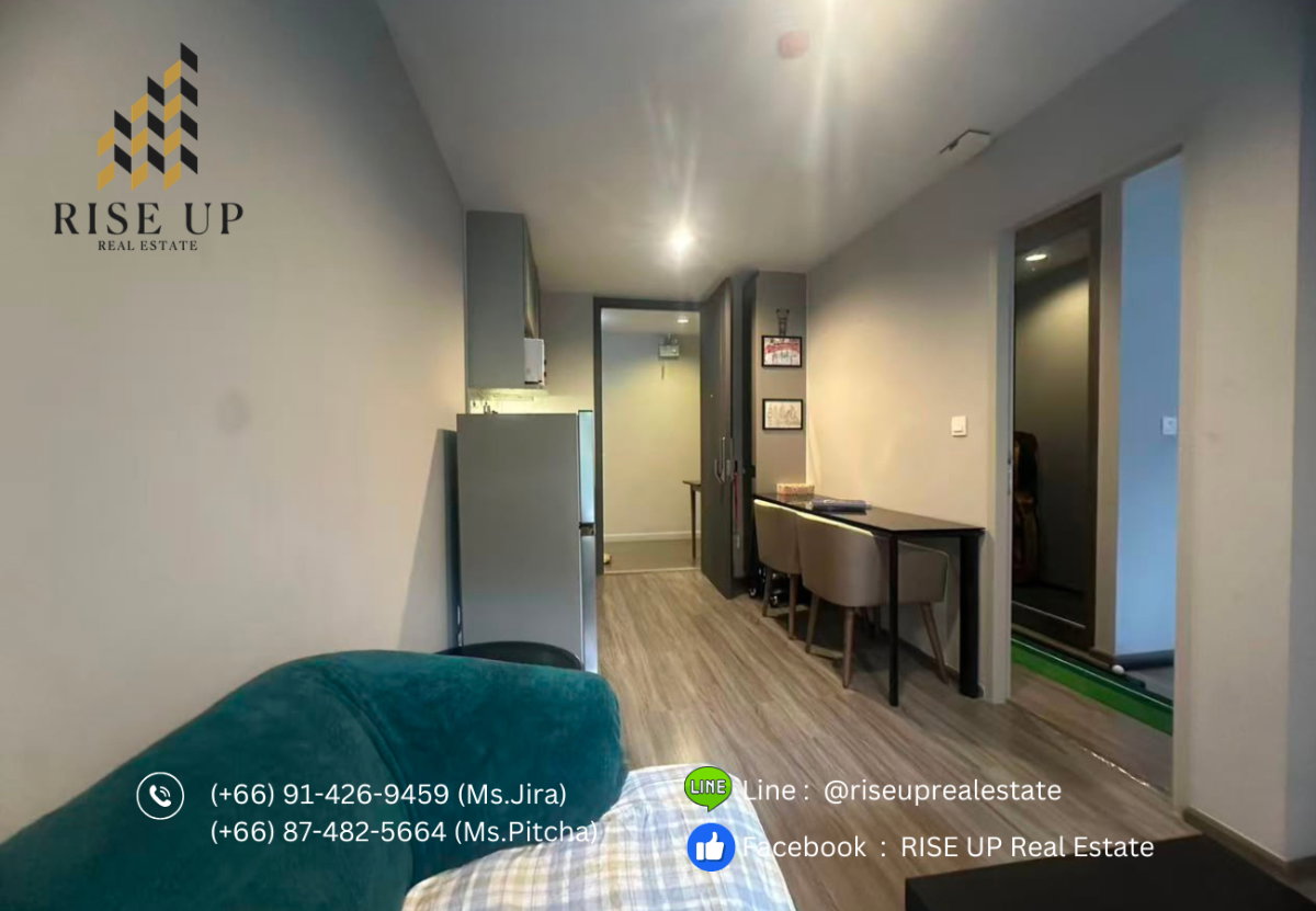 รูป คอนโดปล่อยเช่า 📣 Ideo Mobi Sukhumvit 40, 1 ห้องนอน, 1 ห้องน้ำ พร้อมอ่างอาบน้ำ และมีระเบียงห้อง, ขนาด 42 ตรม. 🔥25,000 บาท/เดือน🔥	 - รูปที่ 3/15