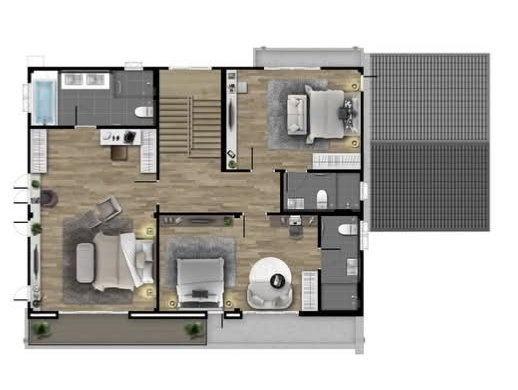 รูป ขายบ้านเดี่ยว เซนโทร ทวีวัฒนา เนื้อที่ 102.8 ตร.ว. พื้นที่ใช้สอย 320 ตร.ม. 4 นอน 5 น้ำ จอดรถ 4 คัน หลังใหญ่ ใกล้บรมราชชนนี เพชรเกษม กาญจนาภิเษก - รูปที่ 86/88