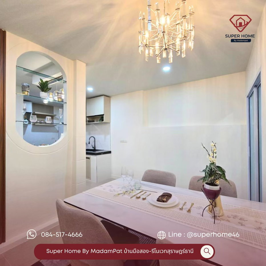 รูป ขายบ้านพร้อมอยู่ เมืองสุราษฎร์ธานี 3 นอน ใกล้เมือง 5 นาที พร้อมเฟอร์ 2.99 ล้าน - รูปที่ 14/20