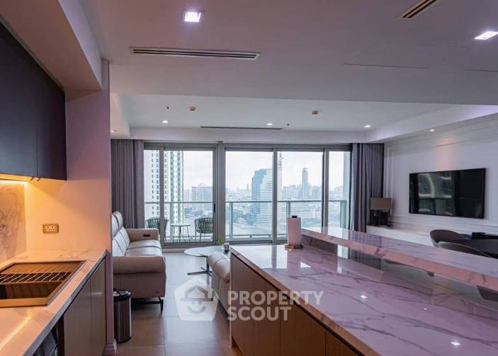 รูป คอนโด 2 ห้องนอน The River Condominium ใกล้ BTS สะพานตากสิน 400 ม. (ID 2894795) - รูปที่ 4/5