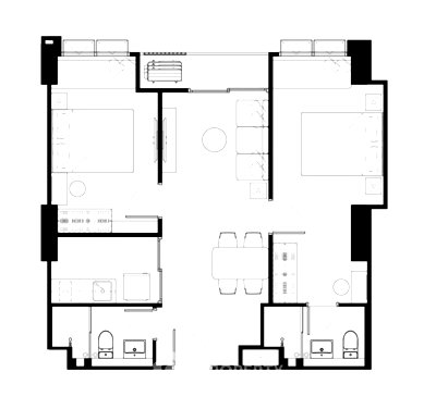 Condos for sale : 2-BR Condo at Supalai Parc Ekkamai-Pattanakarn near ARL Ramkhamhaeng (ID 3104209)