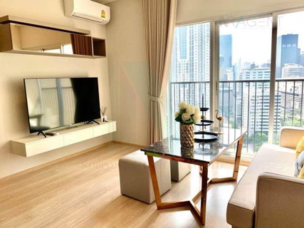 รูปภาพ 📌 For Rent Condo NOBLE REVOLVE RATCHADA 2 Building 1, Floor 20,2 bed room, Room size 52 sqm