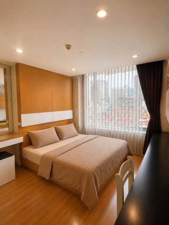picture MRT Samyan 170 m. Condo Chamchuri Square Residence ( Rental ) Price  28,000 Baht - 2/8