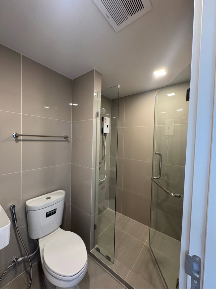 รูป 🎀for rent ห้องใหม่ แกะกล่อง 🎀 Cobe Ratchada Rama9  📌 1 bedroom 20,000/month. - รูปที่ 10/10