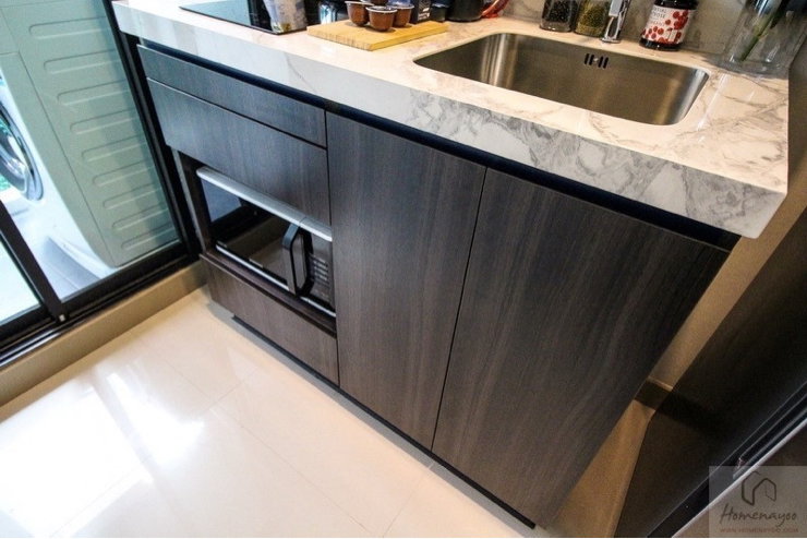 รูป 📌ว่าง 1/08/69 🐱 Pet-Friendly Condo for Cat Lovers  🏡 ให้เช่า Origin Plug & Play รามอินทรา🚆 เพียง 70 เมตร จากรถไฟฟ้าสายสีชมพู สถานีรามอินทรา กม.9 - รูปที่ 7/12