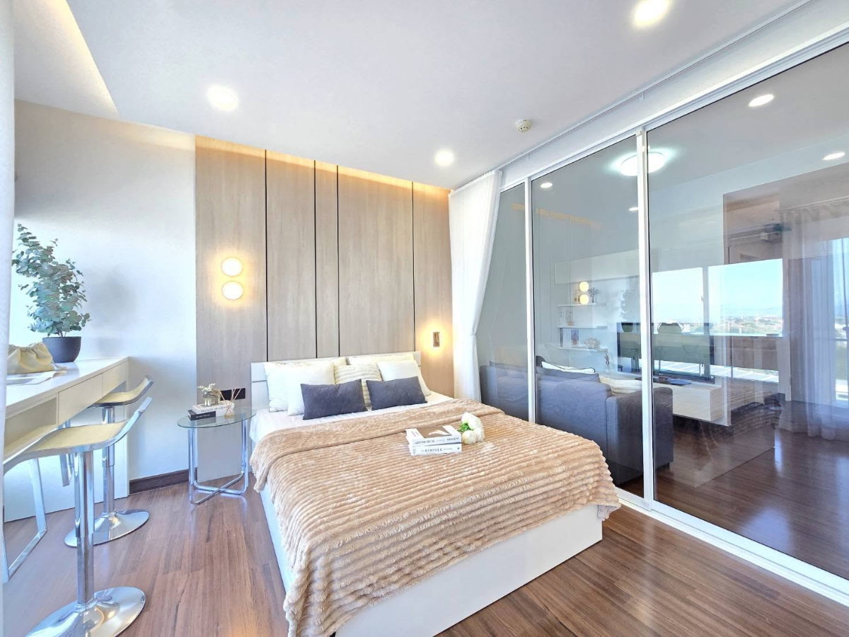 รูป POS053 ศุภาลัย มอนเต้ 2 ห้องรีโนเวทใหม่ กั้นห้องนอน พร้อมเข้าอยู่ ทำเลดีที่สุด เยื้องเซ็นทรัลเฟสติวัล - รูปที่ 4/30