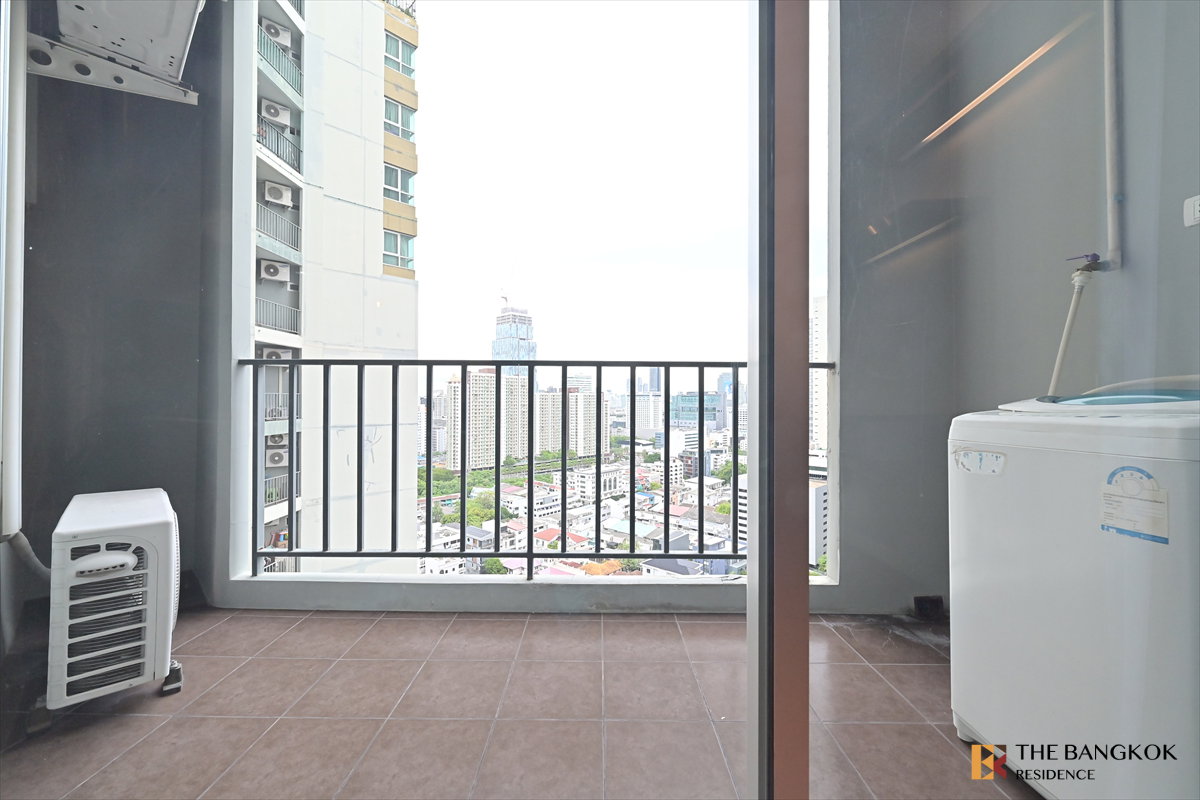 รูป เช่าคอนโด 🌃 Belle Grand Rama 9 1นอน 50ตร.ม. 25k 🛋️ห้องสวย เฟอร์ครบ ใกล้ MRT พระราม 9  - รูปที่ 9/10