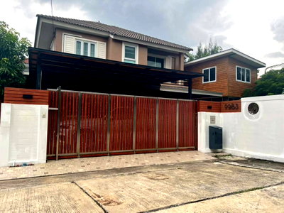 บ้านเดี่ยว เซ็นทรัล พลาซ่า เวสต์เกต : ขาย บ้านเดี่ยว พร้อมสระว่ายน้ำ บ้านศศิภา บางบัวทอง 190 ตรม 81.9 ตรว