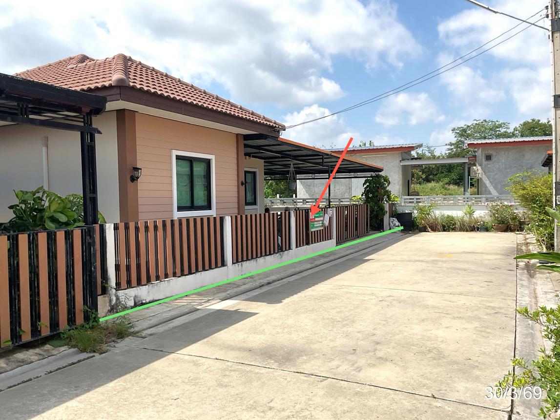 รูป บ้านเดี่ยว 46.2 ตร.วา เบญล่าโฮม นิคมพัฒนา ระยอง 2.4M - รูปที่ 6/12