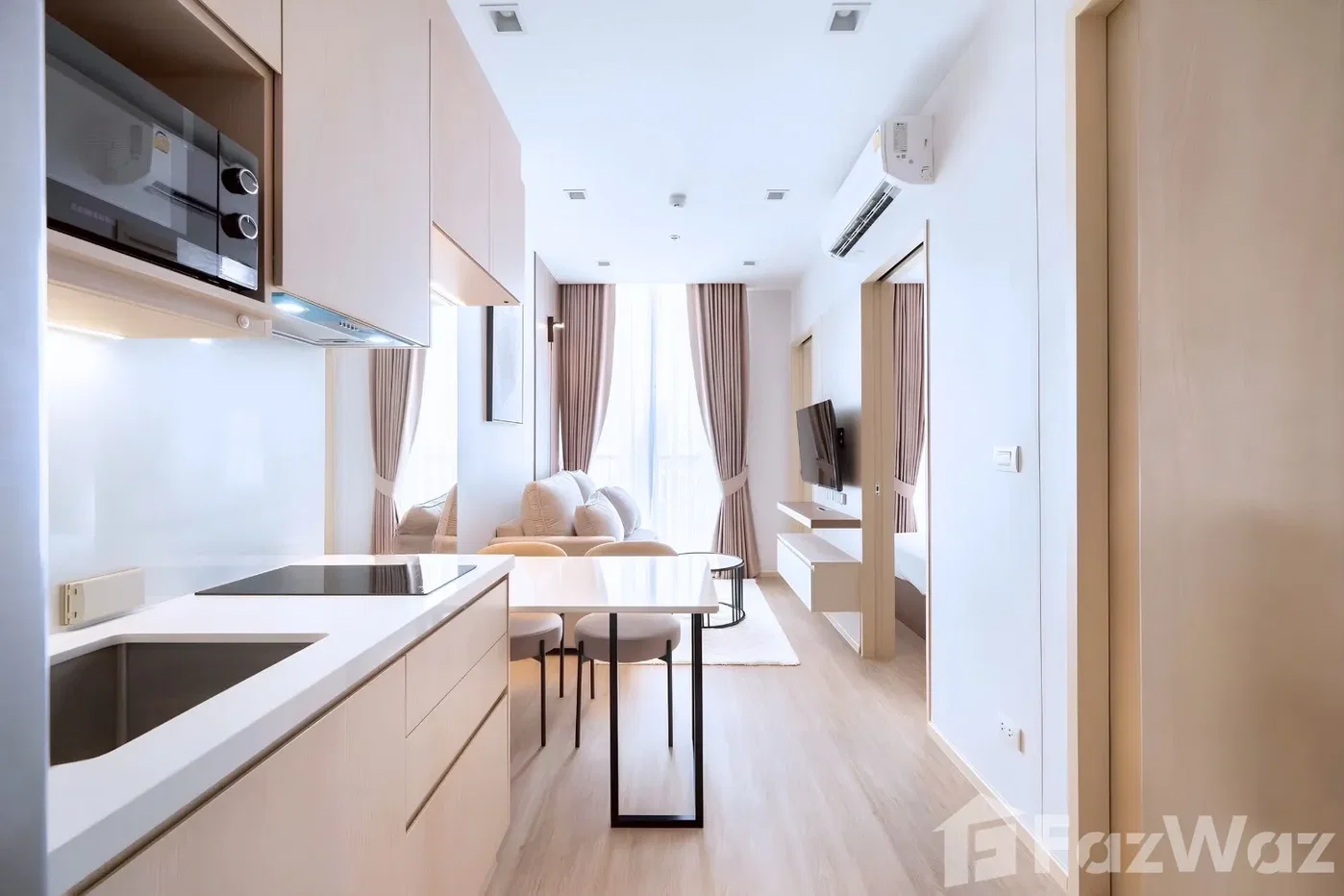 รูป คอนโดให้เช่า 1 ห้องนอน ในโครงการ โนเบิล สเตท 39 6619807 - รูปที่ 3/6