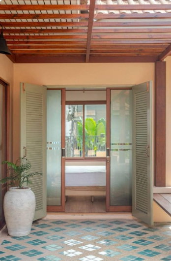 รูป 🏡 ขายด่วน! บ้านสไตล์ล้านนาร่วมสมัย วิวภูเขา-ทะเลสาบ พร้อมผู้เช่า ต.ออนใต้ สันกำแพง 📞 063-6649056 - รูปที่ 9/20