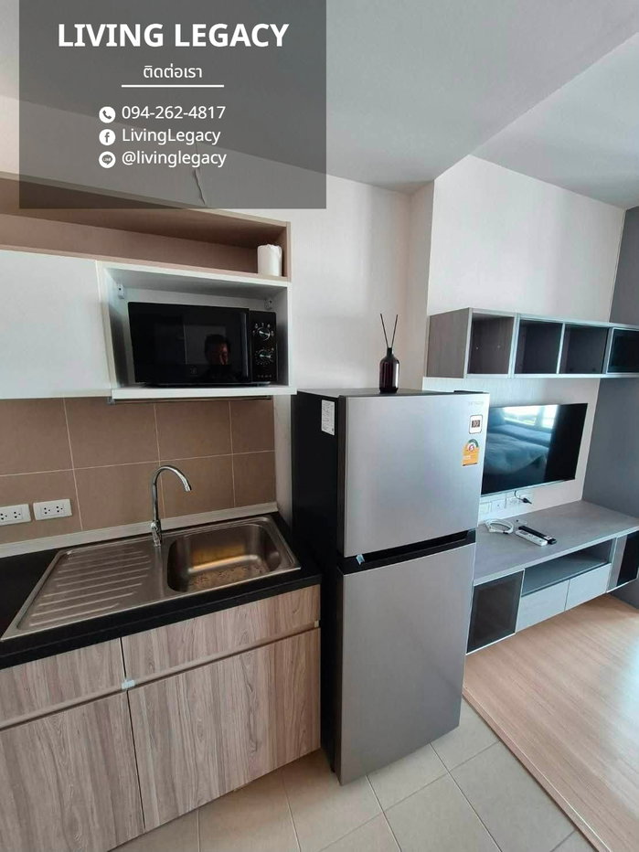 รูป TDZNKU เช่าด่วน! คอนโด Supalai Veranda Ramkhamhaeng 28 ตร.ม. ชั้น 11 1 นอน 1 น้ำ พร้อมอยู่ 11,500 บาท/เดือน - รูปที่ 6/10