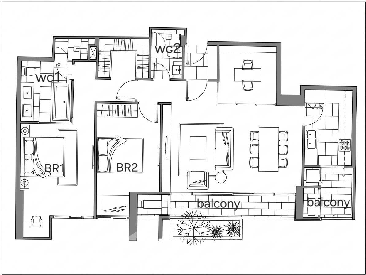 รูป ขายคอนโด 2 ห้องนอน Kalm Penthouse บางกะปิ ห้วยขวาง 115.98 ตร.ม. ชั้น 2 (ID 3127764) - รูปที่ 24/24