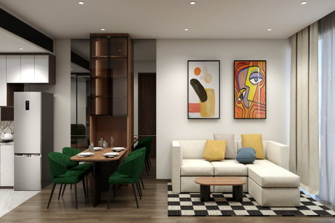 รูปภาพ 🔥 For Rent !!🔥 Romm Convant, 1 bedroom Plus, 1 bathroom, high floor 22++, East Facing !! Code C20241200027 furnished, ready to move in📣📣