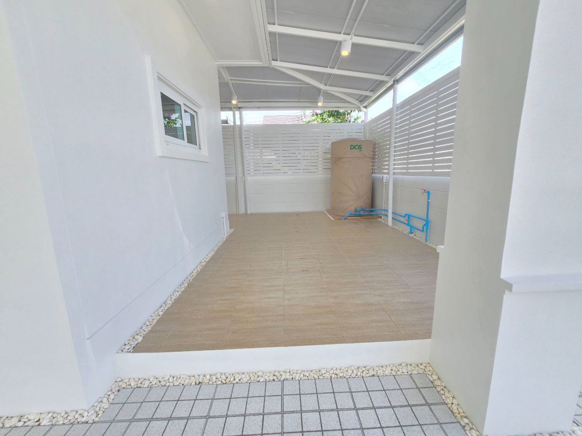 รูป บ้านเดี่ยวมินิมอล สไตล์อังกฤษ ถนนเลียบคลองสอง ม.บุราสิริ ปัญญาอินทรา ใกล้ห้างแฟชั่นไอส์แลนด์ ใกล้รถไฟฟ้าสายสีชมพู - รูปที่ 16/49