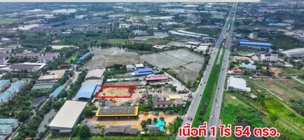 รูป ขายที่ดินทำเลทอง! พุทธมณฑลสาย 5 (บางกระทึก) ถมแล้วทั้งแปลง พร้อมพัฒนา | หน้ากว้างสะใจ 58 เมตร ที่ดินผังเมือง สีเขียวอ่อน - รูปที่ 6/6