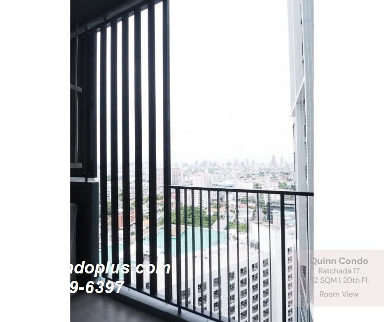 รูป 🏷️ P-9608 | Quinn Condo Ratchada : ควินน์ คอนโด รัชดา ห้องใหญ่ ใกล้ MRT สุทธิสาร 22,500 บ. | Line ID: @easycondoplus | 099-229-6397 - รูปที่ 5/14