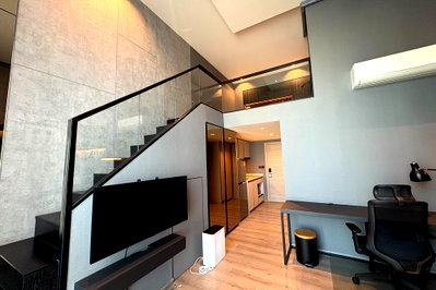 ขายคอนโด : ขายด่วน !!  The Reserve Phahol - Pradipat, 1 นอน Loft, 1 น้ำ, ห้องอยู่ทางทิศเหนือ, ตกแต่งสไตล์โมเดิร์น, ทำเลดี ! Code C20241200036 แต่งครบ, ราคาพิเศษ!