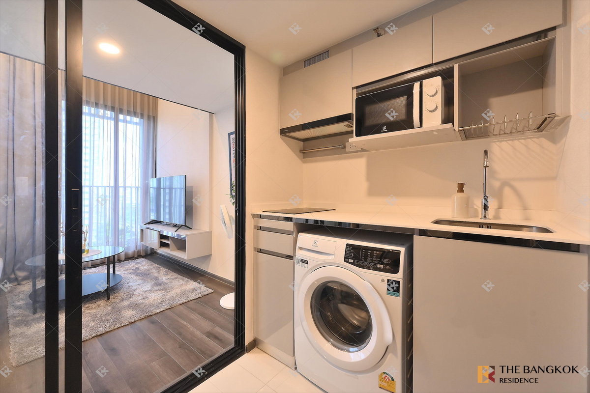 รูป เช่าคอนโด 🌃 KnightsBridge Space Rama9 1นอน 40ตร.ม. 28k 💎 ราคาพิเศษ ใกล้ MRT พระราม 9   - รูปที่ 9/12