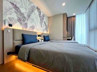 คอนโดให้เช่า : Cooper Siam【𝐑𝐄𝐍𝐓】🔥ห้องสวยคุมโทนอุ่น สไตล์ Cozy Modern บรรยากาศน่าอยู่ ทำเลดีใกล้สยาม-บรรทัดทอง 🔥 ติดต่อไลน์ไอดี: @hacondo