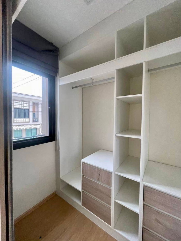 รูป ขายทาวน์โฮม 2 ชั้น เรซิโอ โฮม รามอินทรา–จตุโชติ ทาวน์โฮมพร้อมอยู่ ติดทางด่วน ฟังก์ชันครบ ต่อเติมครัว Built-in เรียบร้อย เดินทางสะดวกถึง 2 สนามบิน - รูปที่ 21/22