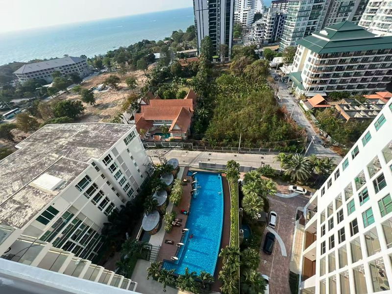 รูป ⛵ Peak Tower ⛵ Sea view / 14F / Studio room >> THB11,000/month彡 - รูปที่ 9/10