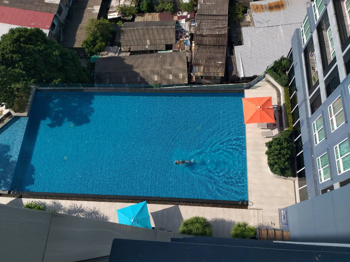 รูป ***ให้เช่าเดอะเมโทรโพลิส สำโรง คอนโดมิเนียม (ติด BTS สำโรง)  1 ห้องนอน 1 ห้องน้ำ ขนาด 35 ตร.ม. ชั้น 14 ตึก A เฟอร์ครบ ปล่อยเช่า 12,000 บาท/เดือน - รูปที่ 11/11