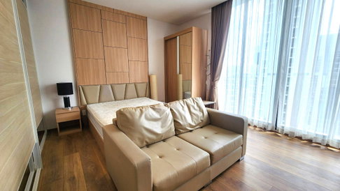 🏷️ P-8416 | Park Origin Phromphong : Large Studio Unit Near BTS Phrom Phong 22,000 THB | Line ID: @easycondoplus | 099-229-6397