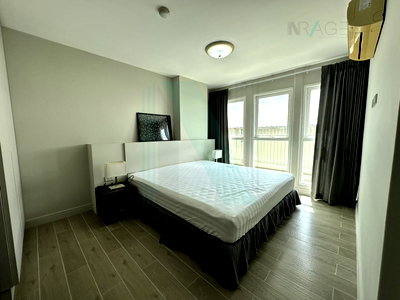 Condos for rent : For Rent Condo BAAN RUANROM BANGNA Building , Floor 3,2 bed room, Room size 63.00 sqm