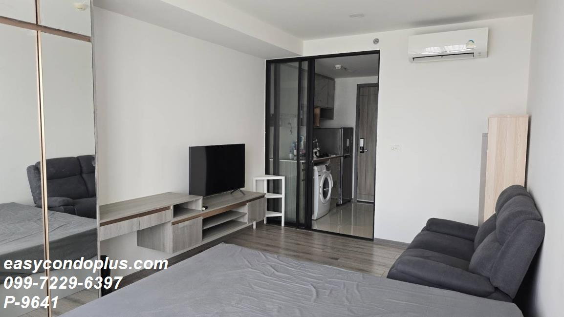 รูป 🏷 P-9641 | KnightsBridge Collage Sukhumvit 107 : ไนท์บริดจ์ 107 ดีไซน์โมเดิร์น ใกล้ BTS แบริ่ง 9,500 บ. | Line ID: @easycondoplus | 099-229-6397 - รูปที่ 3/5