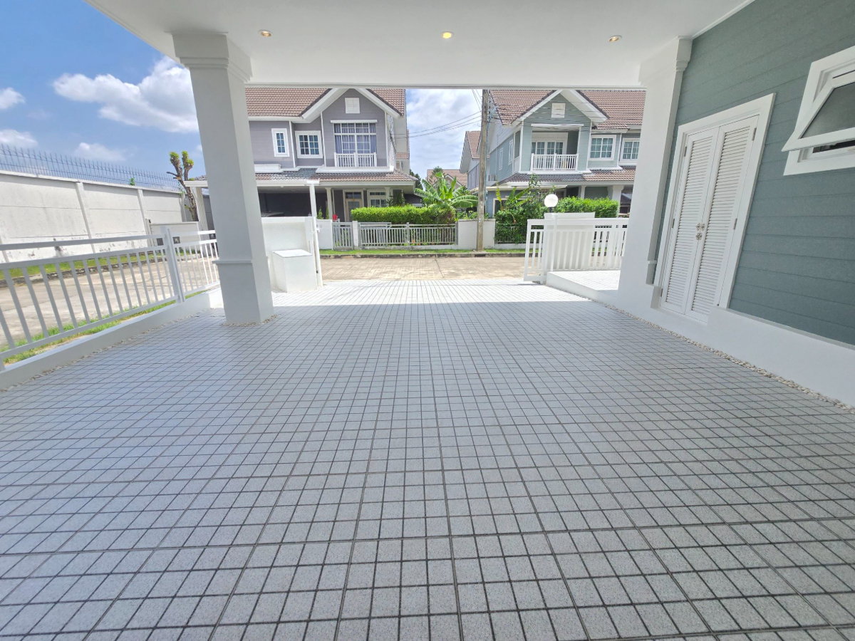 รูป บ้านเดี่ยวมินิมอล สไตล์อังกฤษ ถนนเลียบคลองสอง ม.บุราสิริ ปัญญาอินทรา ใกล้ห้างแฟชั่นไอส์แลนด์ ใกล้รถไฟฟ้าสายสีชมพู - รูปที่ 5/49