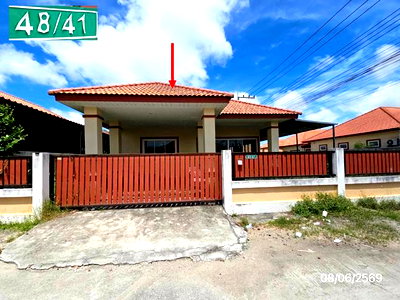 บ้านเดี่ยว 62.7 ตร.วา บ้านชื่นสุข บ้านฉาง ระยอง 2.4M