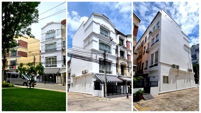 Home office for rent Bangkok : Townhouse for Rent – Newly Renovated | MRT Blue Line Lat Phrao