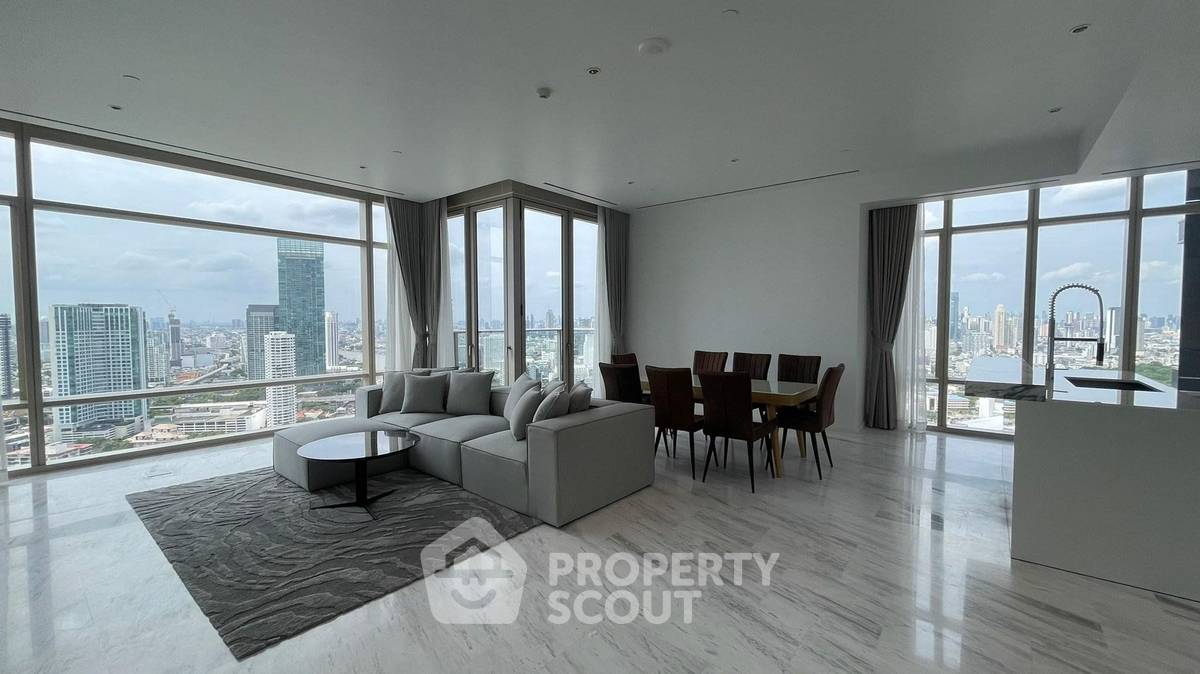 picture 3-BR 192 Sqm On 30th Floor At Four Seasons Private Residences, BTS Saphan Taksin (ID 851322) - 1/15
