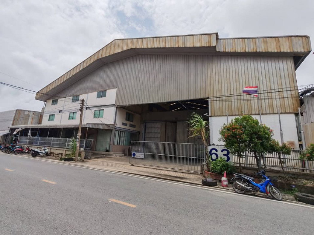 รูป ด่วนขาย-ให้ เช่าโรงงาน 3 ไร่ บางเสาธงสมุทรปราการพร้อมสิ่งปลูกสร้างสามารถดำเนินธุรกิจต่อได้เลย - รูปที่ 1/8