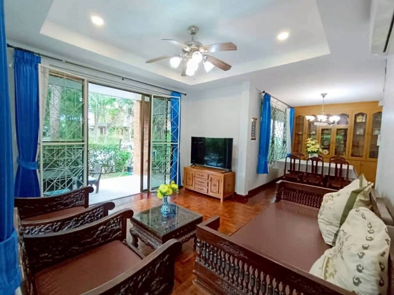 รูป 🏡 บ้านให้เช่าบ้านเดี่ยว 1 ชั้น พร้อมเฟอร์นิเจอร์ ในโครงการคุณภาพ ใกล้สนามบินเชียงใหม่ แม่เหียะ ทำเลดี เดินทางสะดวก ใกล้ร้านสะดวกซื้อ ปั้มน้ำมัน Etc - รูปที่ 3/8