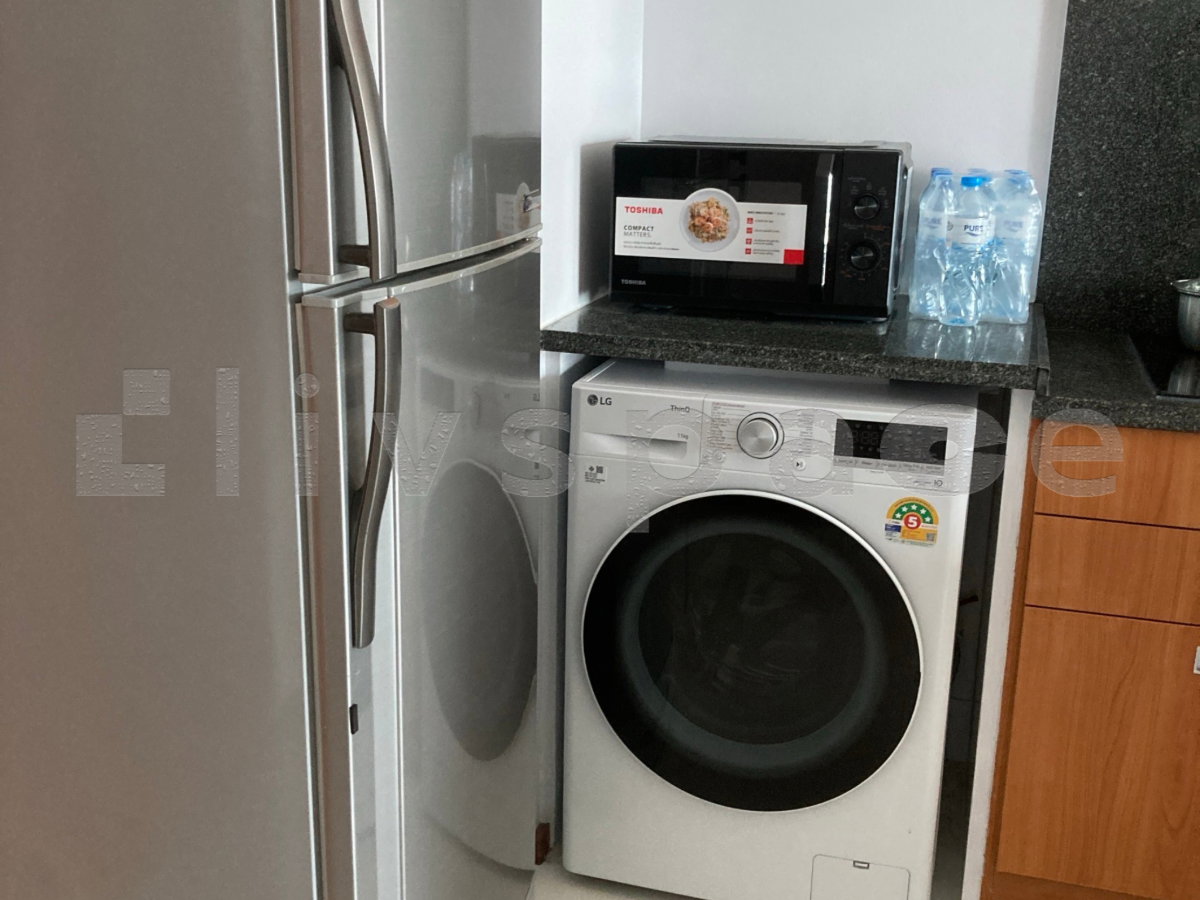 รูป ▚ LL191ツ ให้เช่า: Villa Sathorn 1 ห้องนอน 55ตร.ม. ชั้นสูง ทิศเหนือ รีโนเวทแล้ว ใกล้ BTS วงเวียนใหญ่✨ - รูปที่ 5/6