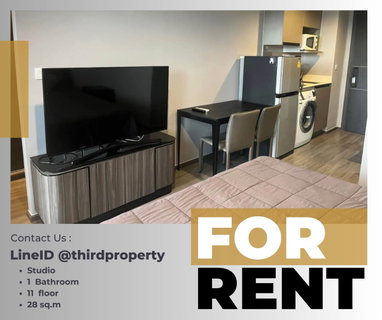รูปภาพ ✨ 𝐈𝐝𝐞𝐨 𝐌𝐨𝐛𝐢 𝐑𝐚𝐧𝐠𝐧𝐚𝐦 - Fully furniture , ready to move in // LineID:@thirdproperty 