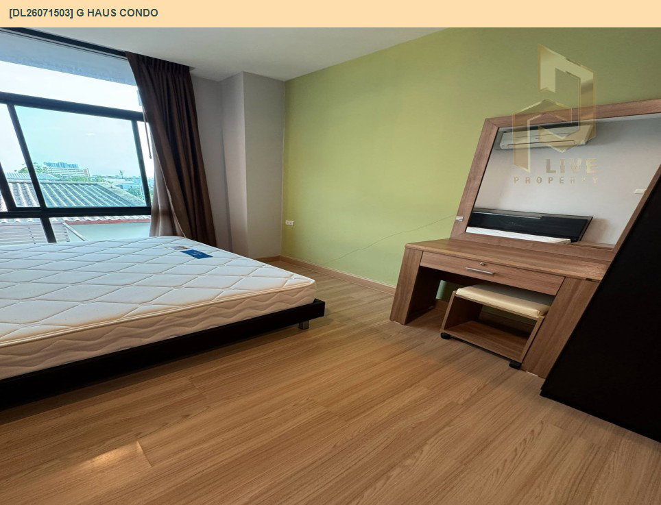 รูป DL26071503 ให้เช่าคอนโด จี เฮาส์ สันติคาม 4 (G Haus Santi Kham 4) ใกล้ BTS แบริ่ง พร้อมเข้าอยู่ โทรด่วน 0653619502 LineID @952jdxxk - รูปที่ 5/9
