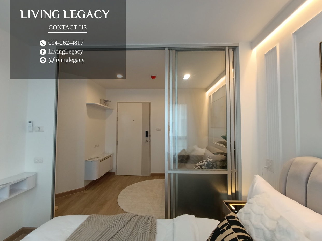 รูป TIRZGQ ขายด่วน! Lumpini Ville Onnut - Phatthanakan 22 ตร.ม. | ชั้น 2 | 1 นอน 1 น้ำ | 1.39 ลบ. | LINE: @livinglegacy - รูปที่ 4/7
