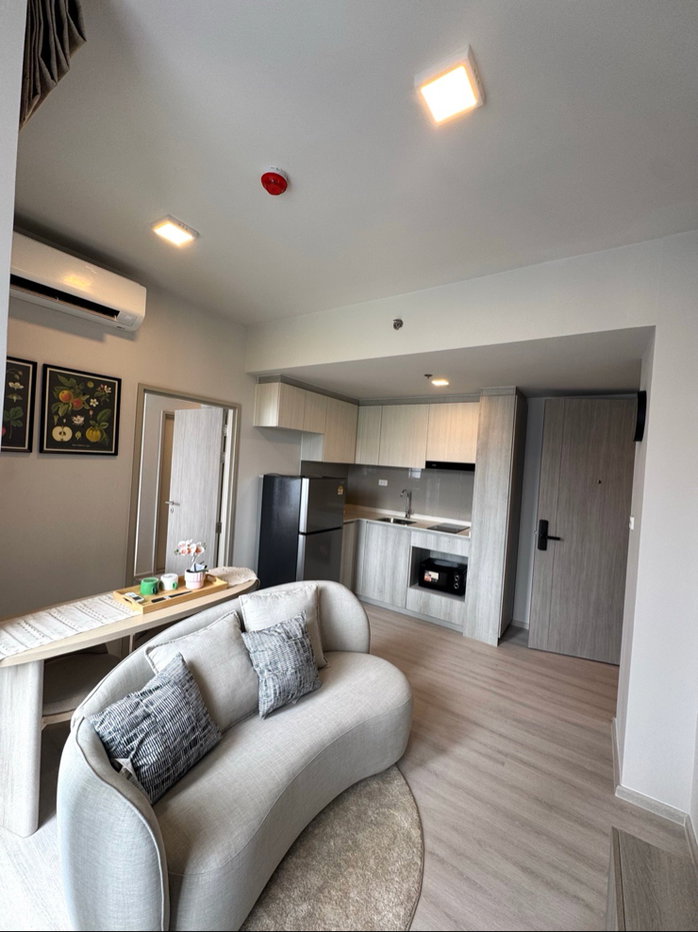 รูป 🎀for rent ห้องใหม่ แกะกล่อง 🎀 Cobe Ratchada Rama9  📌 1 bedroom 20,000/month. - รูปที่ 4/10