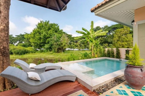 🏡 For Sale! Contemporary Lanna House, Mountain & Lake View, Tenant Included, Onnuea, Sankamphaeng 📞 063-6649056