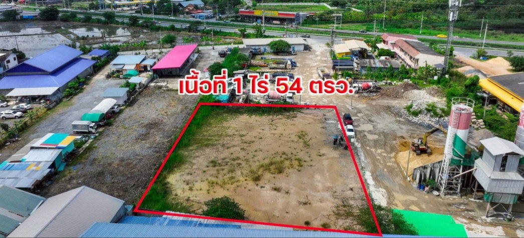 รูป ขายที่ดินทำเลทอง! พุทธมณฑลสาย 5 (บางกระทึก) ถมแล้วทั้งแปลง พร้อมพัฒนา | หน้ากว้างสะใจ 58 เมตร ที่ดินผังเมือง สีเขียวอ่อน - รูปที่ 2/6
