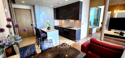 คอนโดให้เช่า : คอนโด 2 ห้องนอน ชั้น 28 The Esse Asoke ใกล้ MRT สุขุมวิท (ID 3129380)