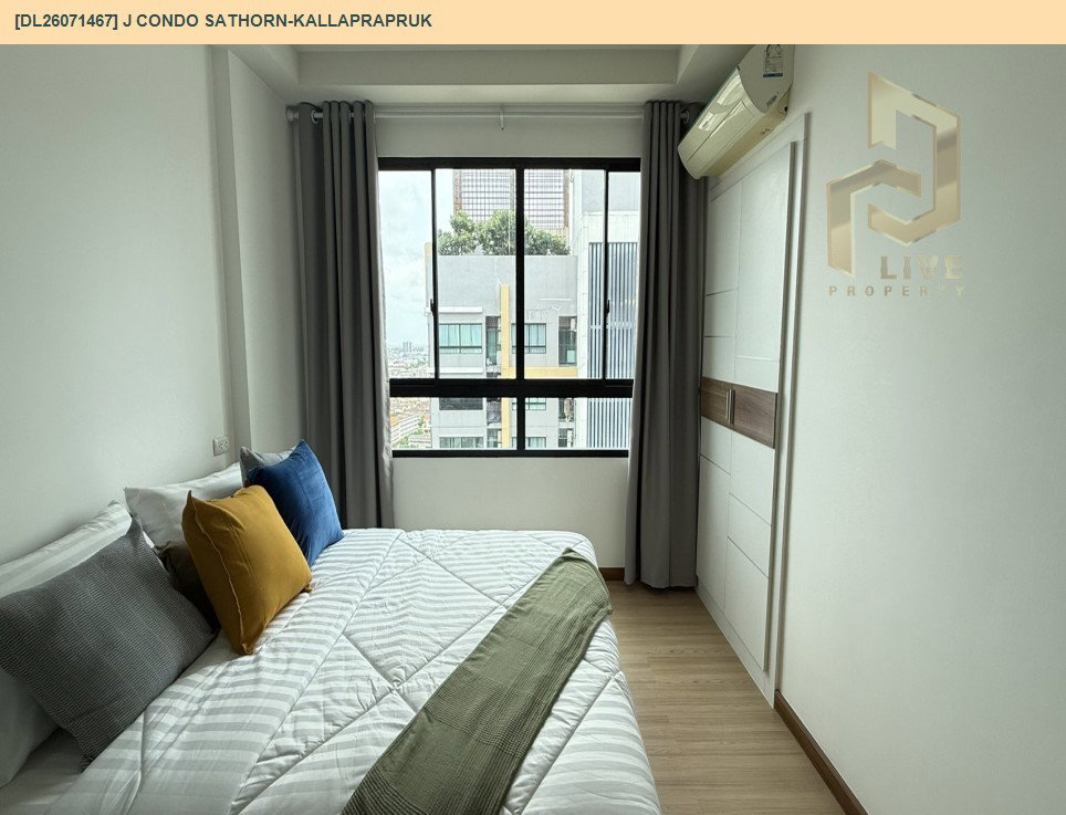 รูป DL26071467 ให้เช่าคอนโด เจ คอนโด สาทร - กัลปพฤกษ์ (J Condo Sathorn - Kanlapaphruek) ใกล้ BTS บางหว้า พร้อมเข้าอยู่ โทรด่วน 0638692663 LineID @952jdxxk - รูปที่ 4/6