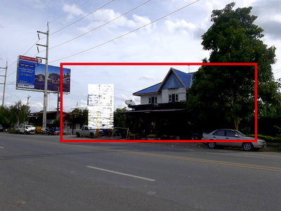 ที่ดิน ม.รังสิต : ขายที่ดินพร้อมโครงสร้าง  ซอยสวนพริกไทย 