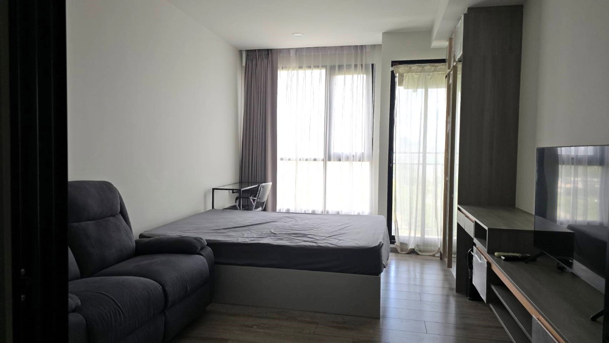 รูป 🏷 P-9641 | KnightsBridge Collage Sukhumvit 107 : ไนท์บริดจ์ 107 ดีไซน์โมเดิร์น ใกล้ BTS แบริ่ง 9,500 บ. | Line ID: @easycondoplus | 099-229-6397 - รูปที่ 1/5