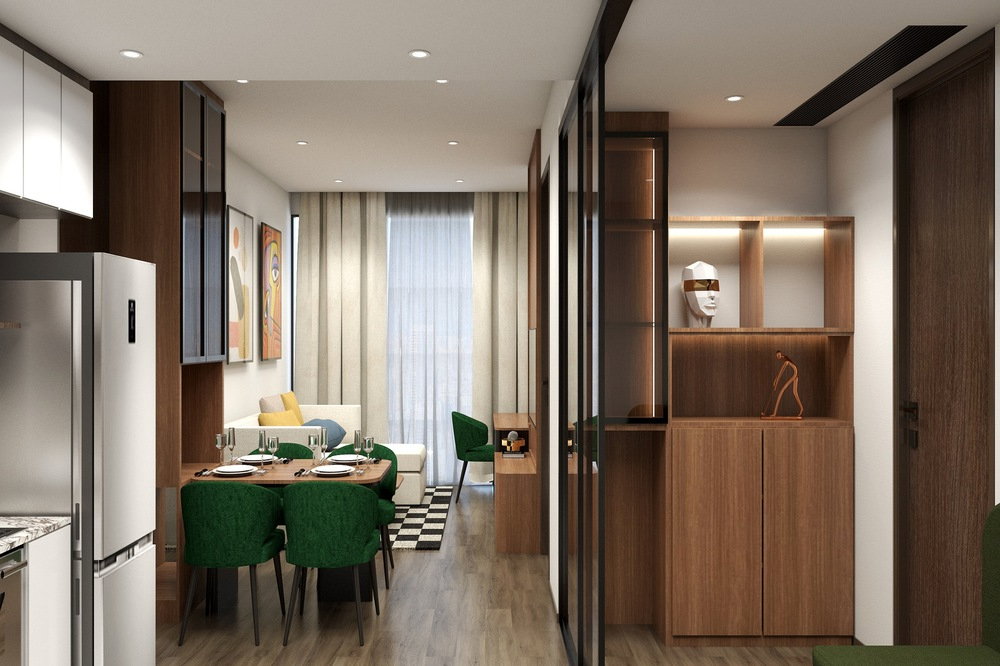 picture 🔥 For Rent !!🔥 Romm Convant, 1 bedroom Plus, 1 bathroom, high floor 22++, East Facing !! Code C20241200027 furnished, ready to move in📣📣 - 3/6