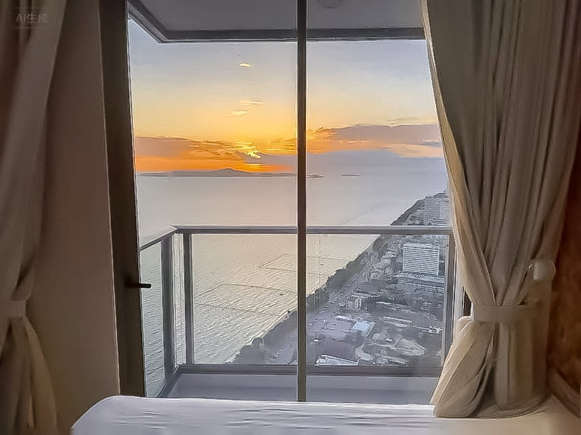 รูป Copacabana Beach Jomtien Condo for Sale 1 Bedroom High Floor - รูปที่ 5/5